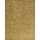Hand Hooked Wool Geometric Area Rug