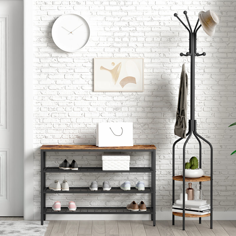 Luhrmann Iron Freestanding 8 - Hook Coat Rack