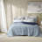 All Season Blue Solid Reversible King/Cal King Comforter-114652952-114652954