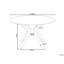 Bentonville Round Solid Wood Base Dining Table