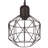 1 - Light Bronze Caged Pendant