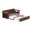 Lit de jour extensible avec bureau amovible et table d'appoint hydraulique, canapé multifonctionnel 4-en-1 Be-1351260420-1351260418