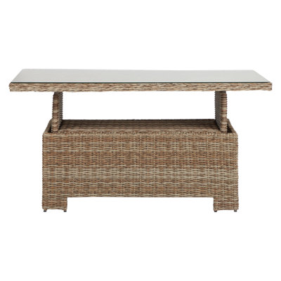 Darea Rectangular Outdoor Coffee Table - 134 cm W 84 cm D
