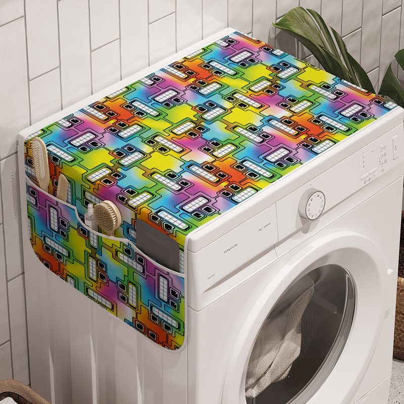 Multicolore ensemble de 2 pièces 47 "x 18,5" East Urban Home