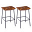 Camryn Upholstered Counter Stool with Metal Frame-1334745542