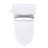 TOTO® WASHLET+® Aimes One-Piece Elongated 1.28 GPF Toilet and WASHLET S5 Bidet Seat, Cotton White - MW6263446CEFG#01