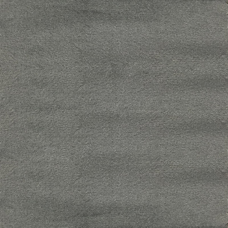 Solid Velvet | Velluto Fabric, Charcoal