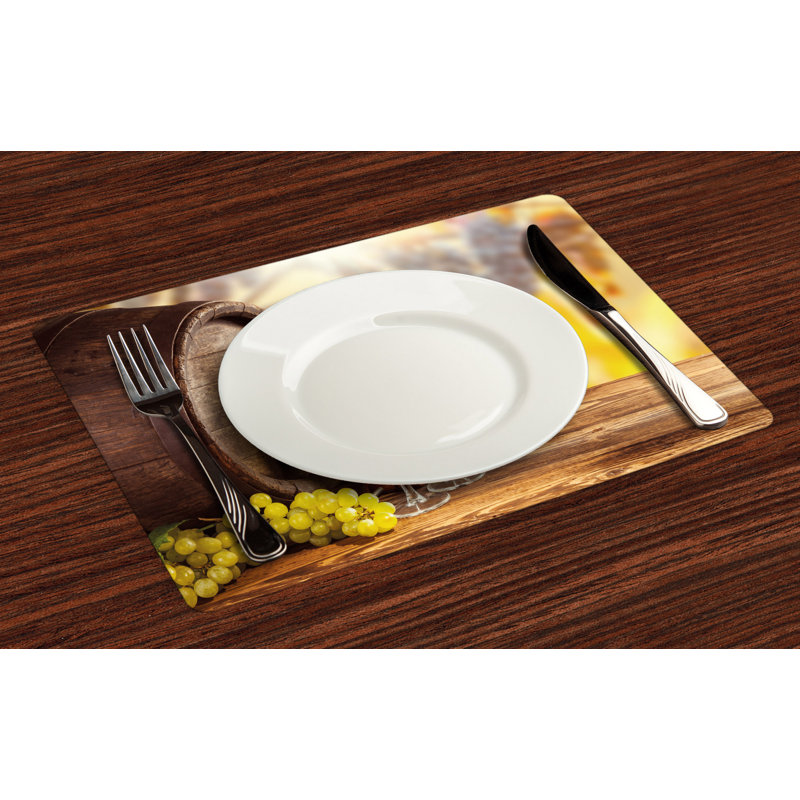Colby Wine Wine Taste Placemat