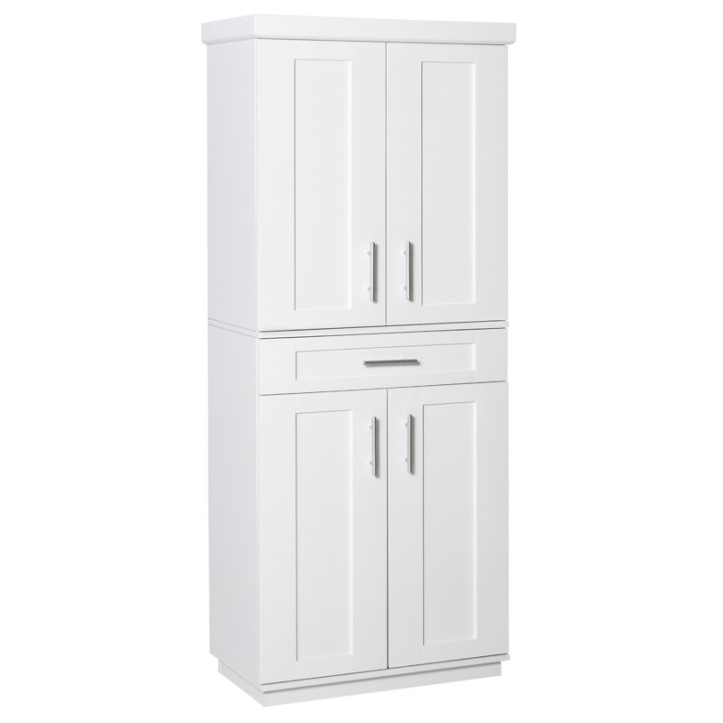 72'' Kitchen Pantry, White