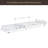 Caorle 84" Resin Double Vanity Top with Sink and 6 Faucet Holes