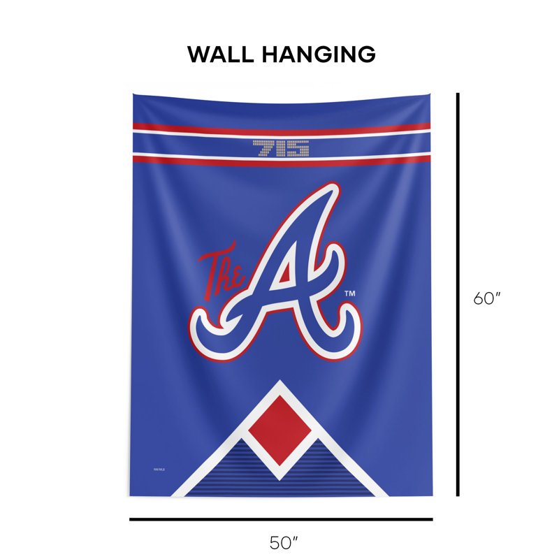 Polyester Wall Decor on Wall Hanging, 50" H x 60" W x 0.50" D