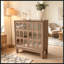 Armoire de rangement avec portes doubles en verre-1917623245
