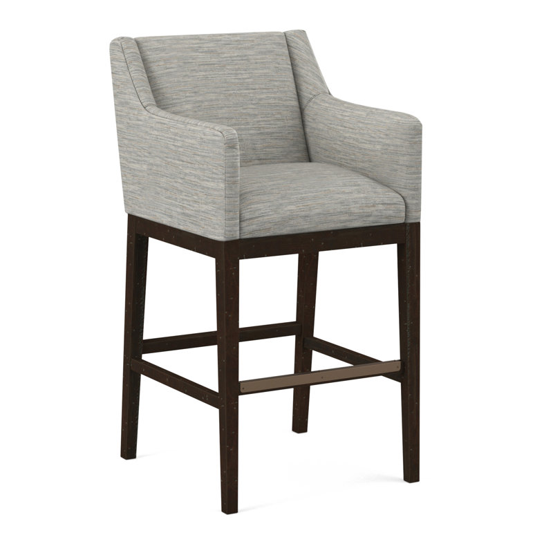Upholstered Stool, 61555-75, English Saddle