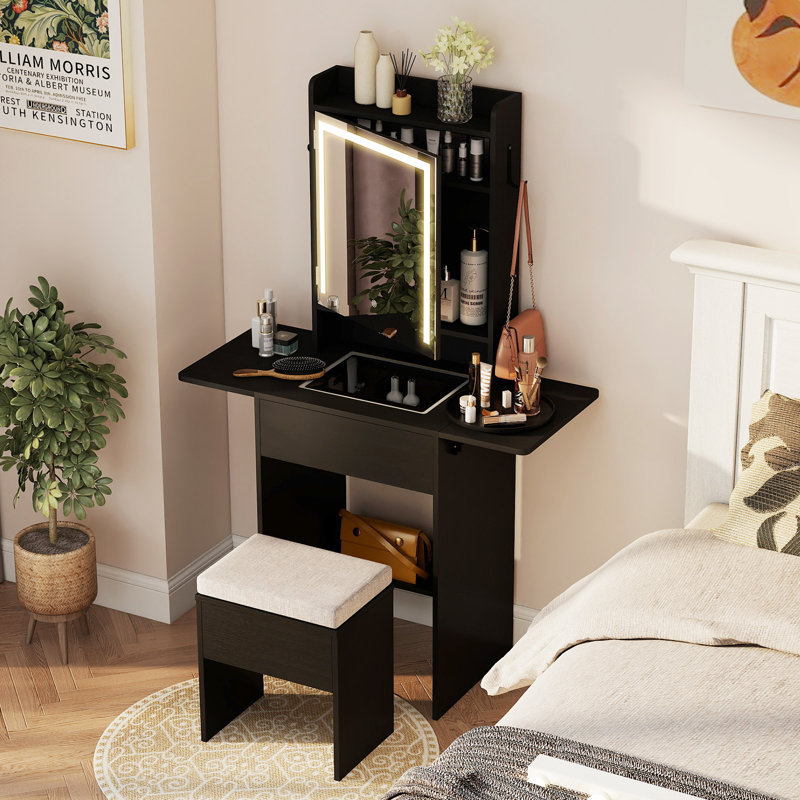 Dressing Table, Black