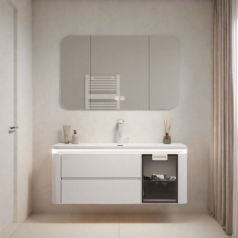 Light luxury modern style simple bathroom cabinet
