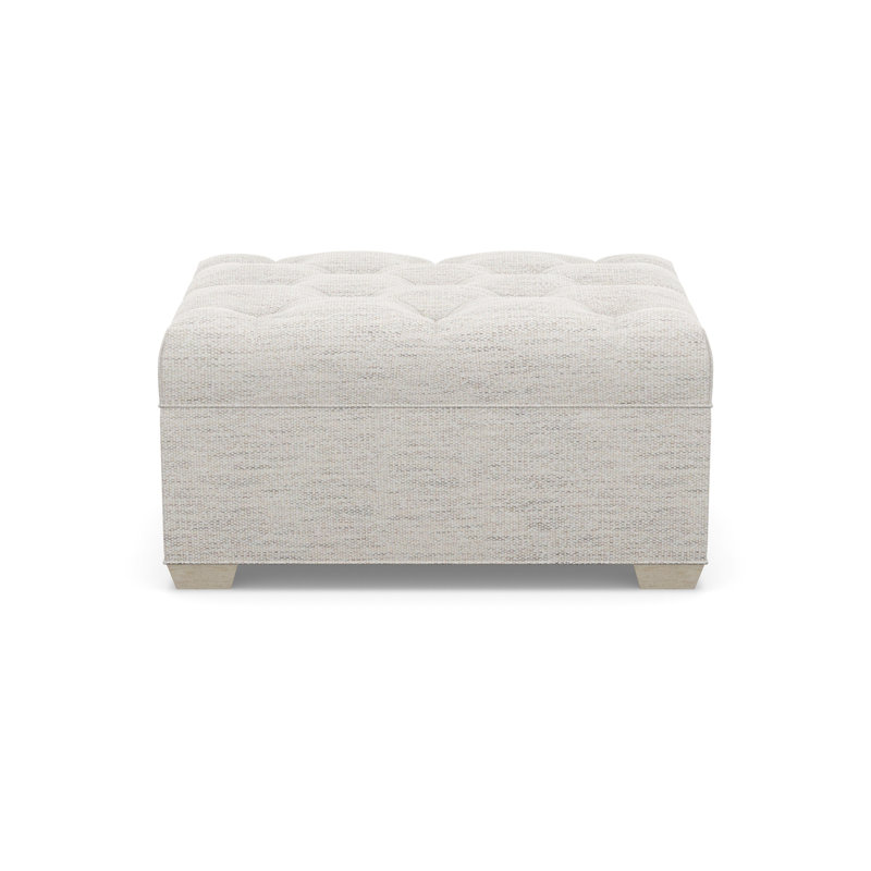 Tufted Ottoman, 3906-73, Sandstone