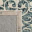 Tapis floral en laine touffeté à la main Dashanna-15994544