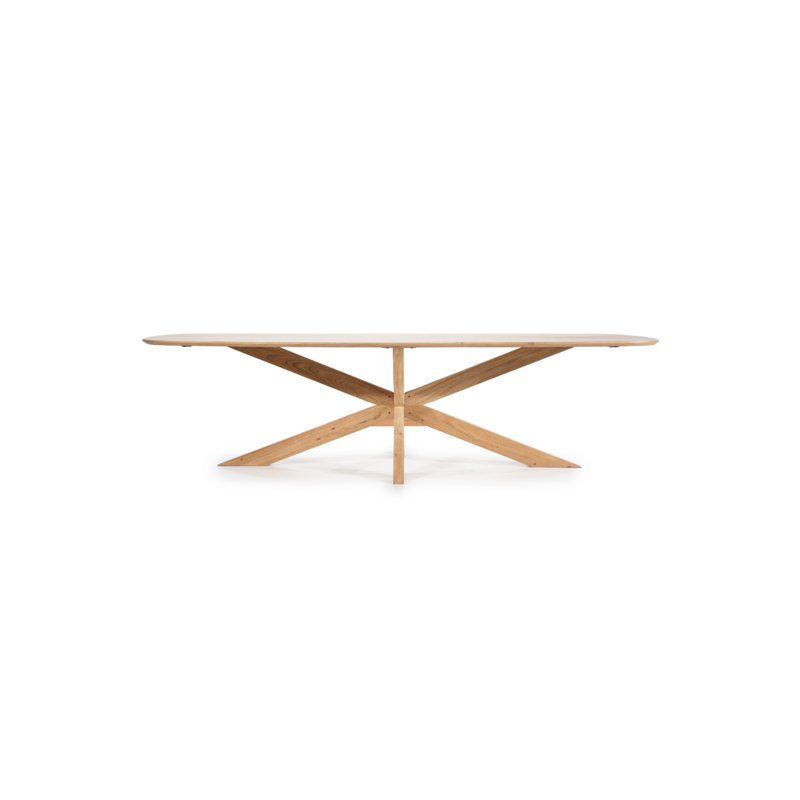 Solid Wood Dining Table, 39" W x 110" L