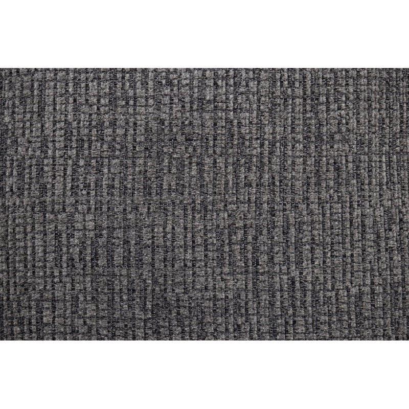 Baiona Slate Gray Chenille Sectional Sofa Set With Dual Chaises And Usb Port, Gray Chenille