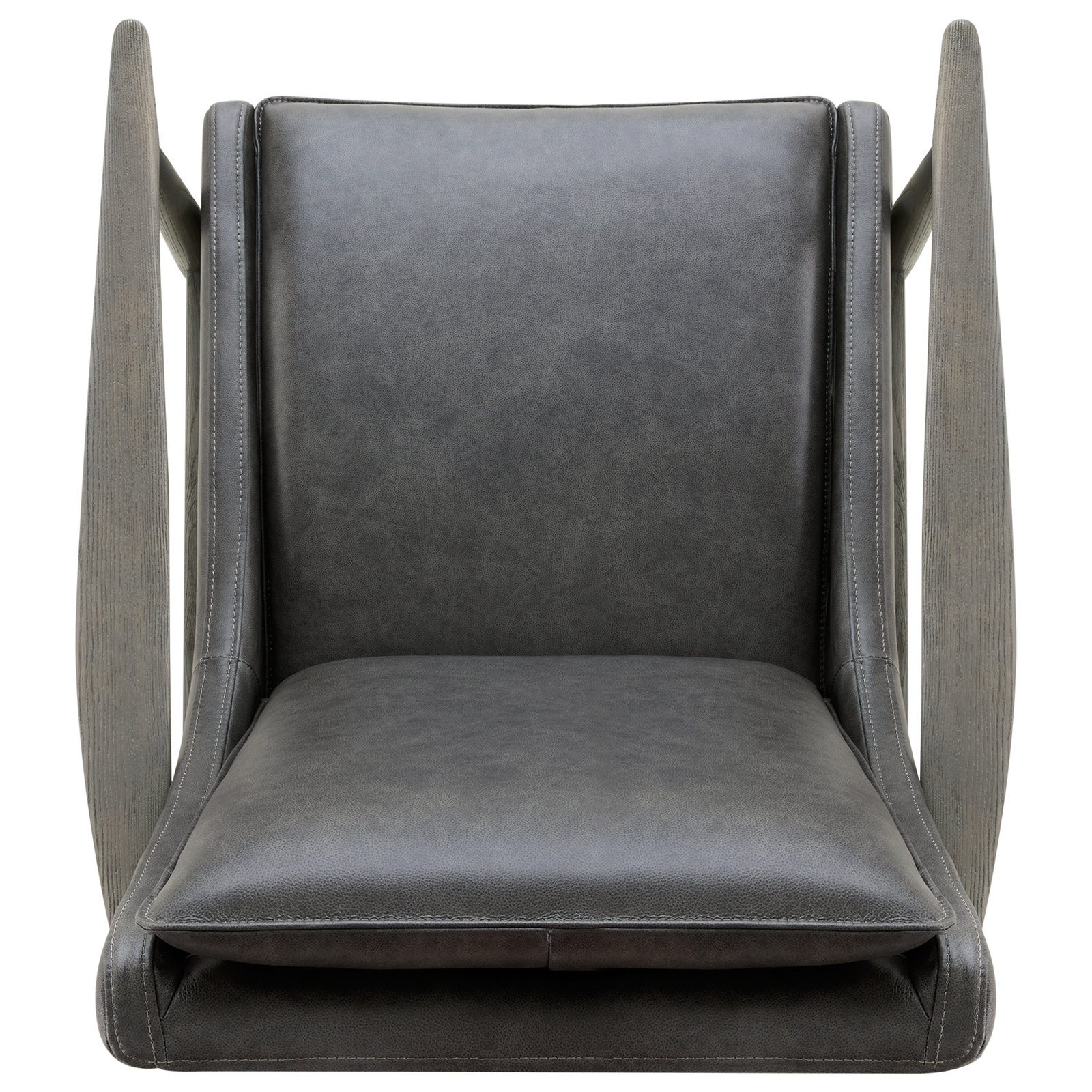 Abbyton Genuine Leather Accent Chair