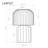 Nomad Brown Rattan Table Lamp-618436673
