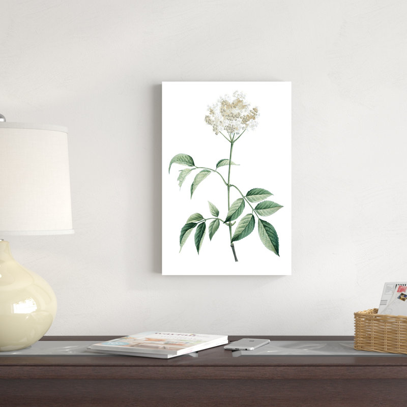Doux botanique vert VI, H 18 po x l 12 po x P 1,25 po