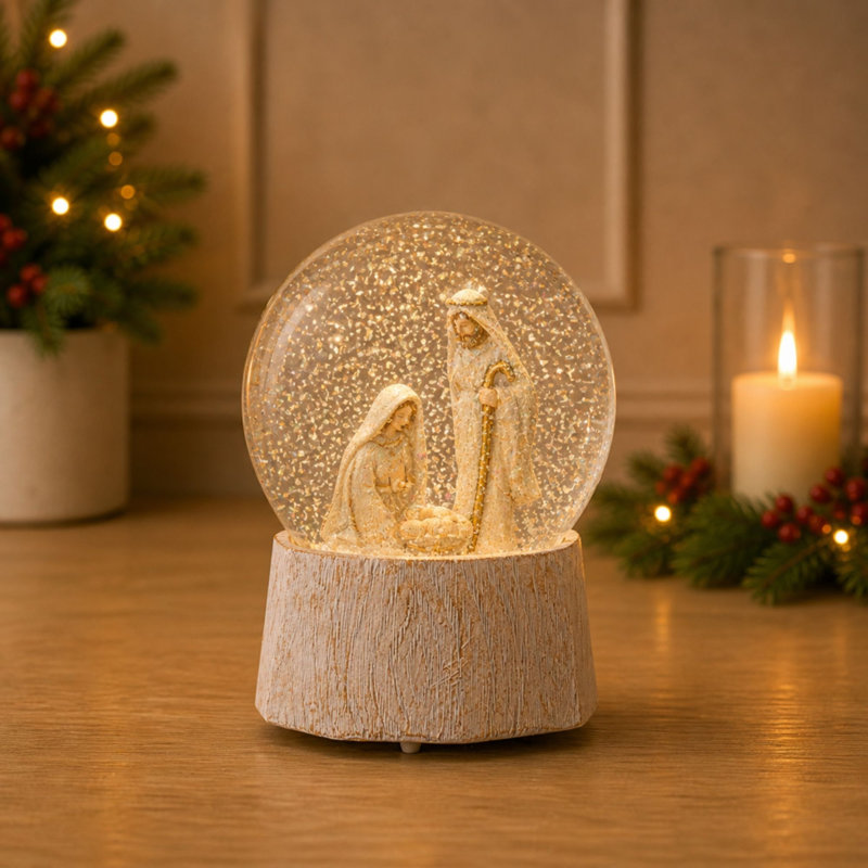 Boule à neige musicale H 5,75 po