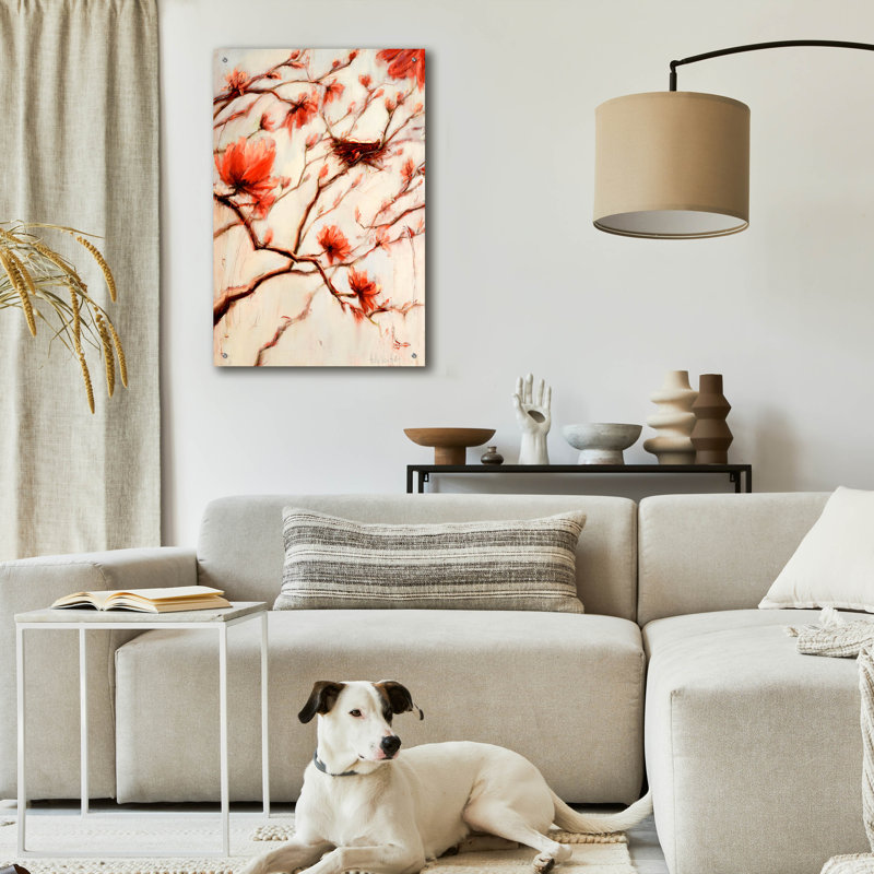Art mural en verre acrylique, H 36 po x l 24 po x P 0,2 po