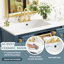Meuble-lavabo 30 po avec lavabo en céramique-900473000