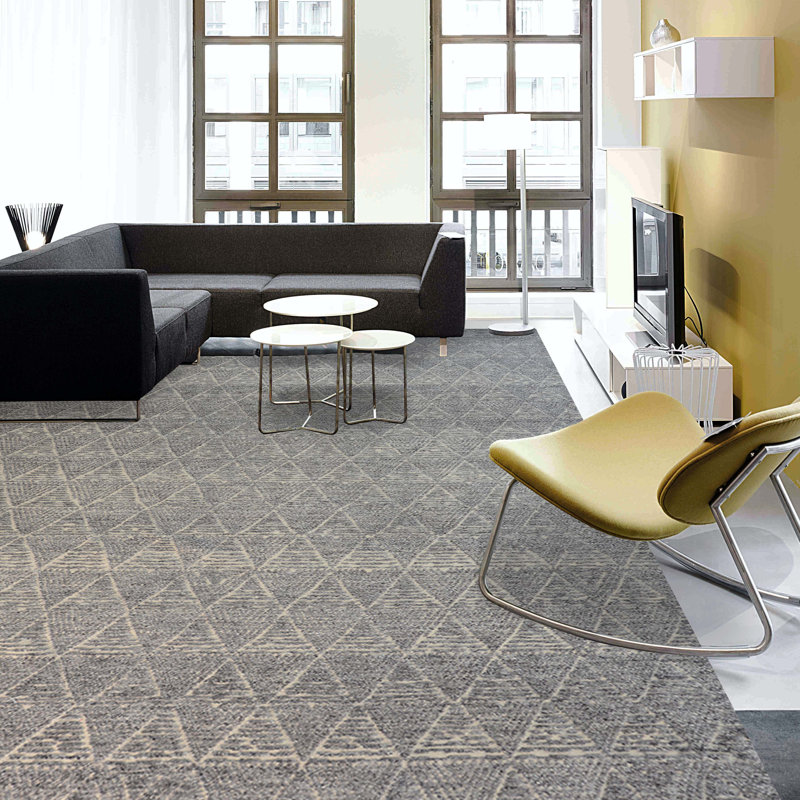 Wool Geometric Area Rug