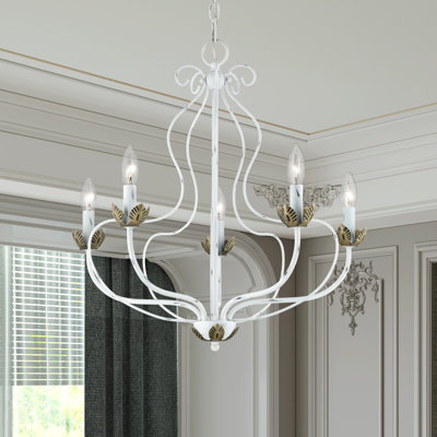 Bellamira Mallory 5-Light Dimmable Chandelier