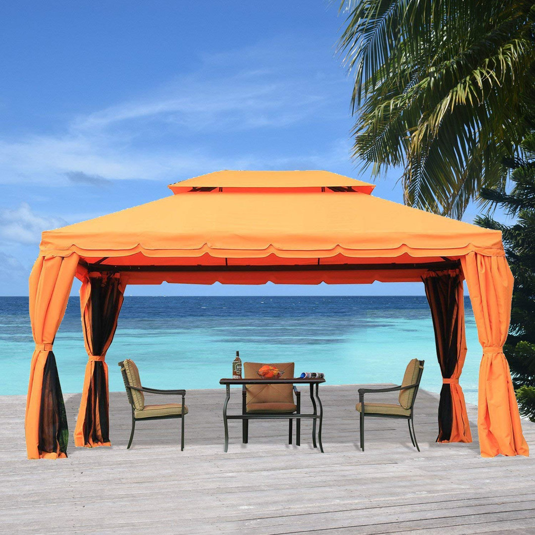 Milanna 3m x 4m Aluminium Patio Gazebo