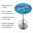 Round Metal Base Dining Table