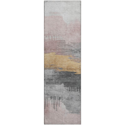 Premium Machine Washable Fairwood AMF1880 Modern Rug