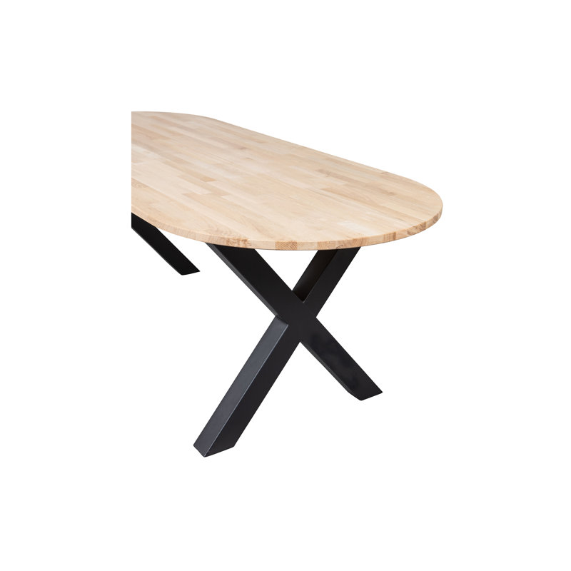 Westerly Oval Solid Wood Top Dining Table