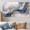 Golden Silence Of Minimal arble Waterfall II - Silence - Modern Wall Art For Living Room