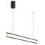 Deaon 1 - Light Matte Black LED Pendant
