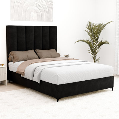 Lit plateforme tapissier Alisander