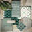 Rubik 5-7/8"x11-3/4" Fluted Ceramic Wall Tile-95752455