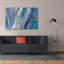 «Merging Rivers» par Albena Hristova, art mural sur toile-380207494