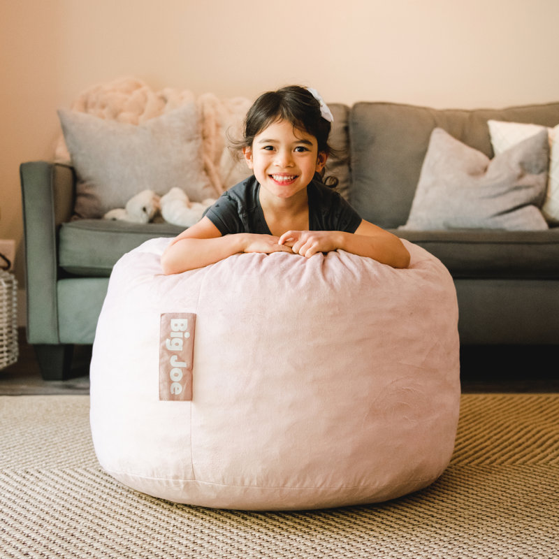 Fauteuil à billes Big Joe, 2.5 foot, Pink Polyester