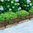 21.7'' H x 35.5'' W Garden Picket Fence Fencing Border-96062204