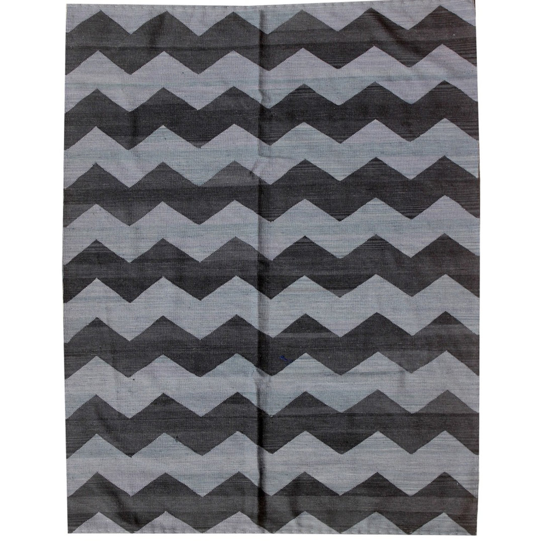 Rizal Chevron Hand Woven 173cm X 220cm Area Rug