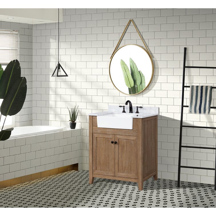 30'' Bathroom Vanity with Top Sink, Modern Bathroom – Home