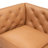 92.52 Inch Genuine Leather Couch 3-Seater Sofa with Tufted Back,Grain Leather Couch with Feather-1431130593