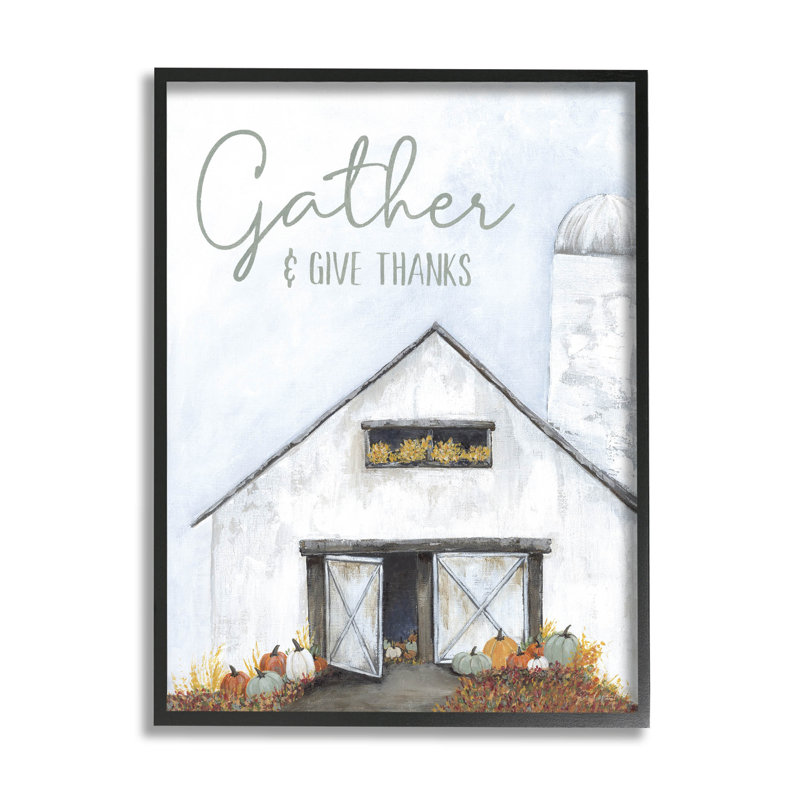 «Gather & Off Thanks Autumn», estampe numérique par Soulspeak & Sawdust, H 30 po x l 24 po x P 1,5 po