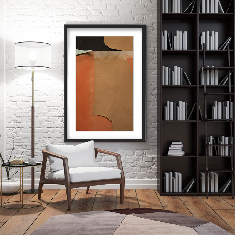 Harmony In Abstraction: Gai, 40" H x 30" W