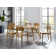 Rabideau 72'' Bamboo Solid Wood Dining Table
