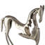 Daum Hand Finishing Figurine / Sculpture Decorative Object