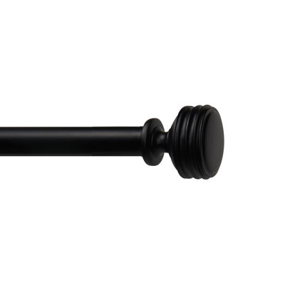 Robillard Adjustable 1" Single Curtain Rod